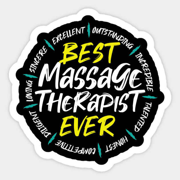 Massage Therapist Physical Therapy Massage Therapist Sticker Teepublic